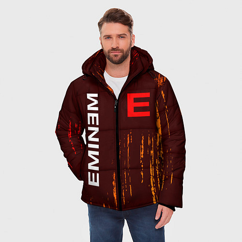 Мужская зимняя куртка EMINEM ЭМИНЕМ / 3D-Красный – фото 3