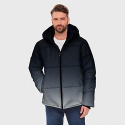 Куртка зимняя мужская Градиент, цвет: 3D-светло-серый — фото 2