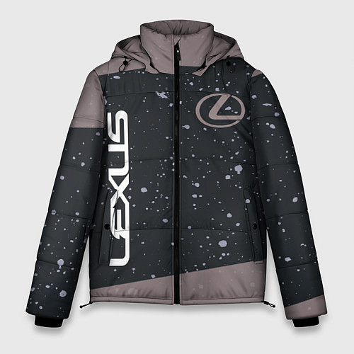 Мужская зимняя куртка LEXUS ЛЕКСУС / 3D-Светло-серый – фото 1