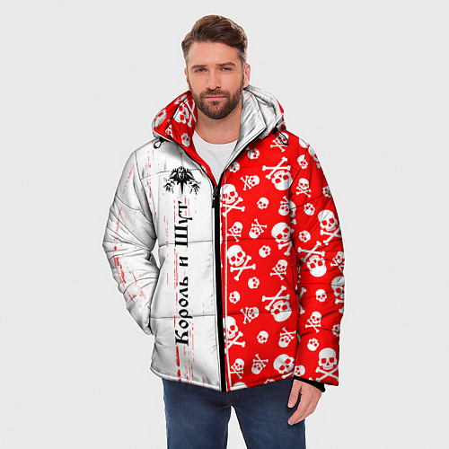 Мужская зимняя куртка КОРОЛЬ И ШУТ / 3D-Красный – фото 3