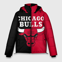 Куртка зимняя мужская Чикаго Буллз, цвет: 3D-черный