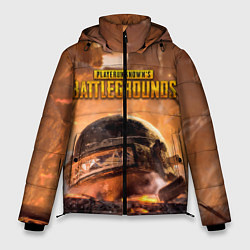 Куртка зимняя мужская PlayerUnknowns Battlegrounds, цвет: 3D-светло-серый