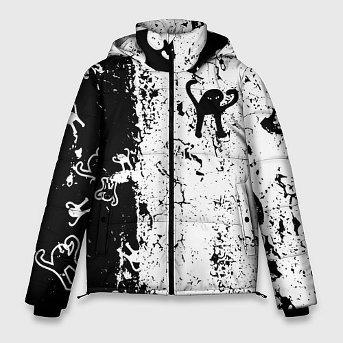 Мужская зимняя куртка Ъуъ съука / 3D-Светло-серый – фото 1