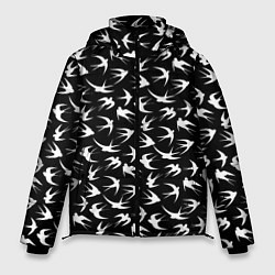 Куртка зимняя мужская Ласточки, цвет: 3D-светло-серый