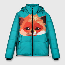 Куртка зимняя мужская Лисичка, цвет: 3D-красный