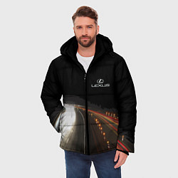 Куртка зимняя мужская Night route, цвет: 3D-черный — фото 2