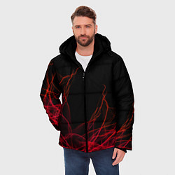 Куртка зимняя мужская Fiber, цвет: 3D-черный — фото 2