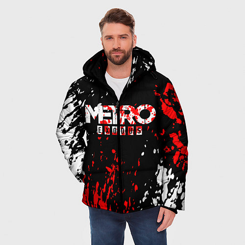 Мужская зимняя куртка METRO EXODUS / 3D-Красный – фото 3