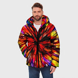 Куртка зимняя мужская Батик, цвет: 3D-черный — фото 2