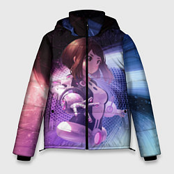 Куртка зимняя мужская Урарака, Очако, цвет: 3D-черный