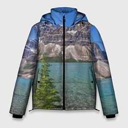 Куртка зимняя мужская Горное озеро, цвет: 3D-черный