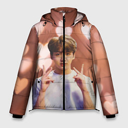 Куртка зимняя мужская JUNGKOOK BTS, цвет: 3D-светло-серый