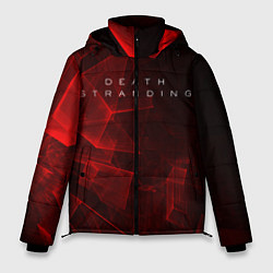 Куртка зимняя мужская DEATH STRANDING S, цвет: 3D-черный