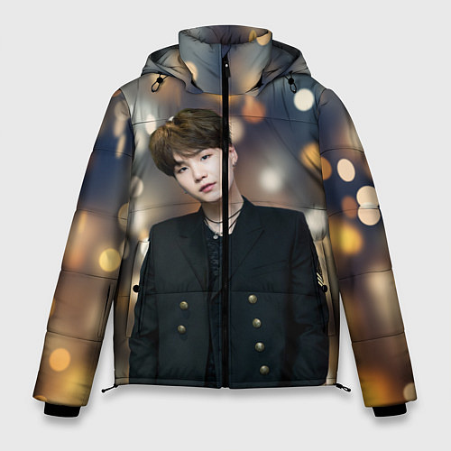 Мужская зимняя куртка MIN YOONGI / 3D-Светло-серый – фото 1