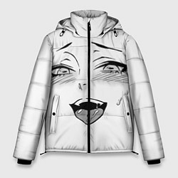 Куртка зимняя мужская Ахегао, цвет: 3D-светло-серый