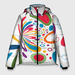 Куртка зимняя мужская Яркие краски, цвет: 3D-светло-серый