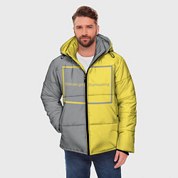 Куртка зимняя мужская Ultimate Grey X Illuminating, цвет: 3D-красный — фото 2
