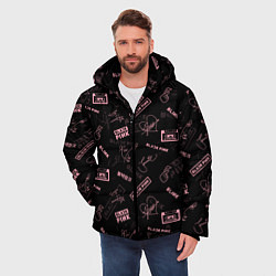 Куртка зимняя мужская BLACKPINK, цвет: 3D-черный — фото 2