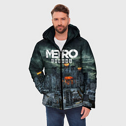 Куртка зимняя мужская Metro Exodus, цвет: 3D-красный — фото 2