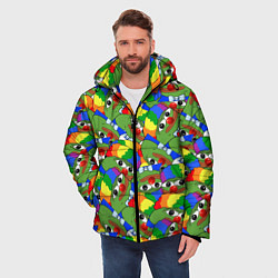 Куртка зимняя мужская ПЕПЕ КЛОУН, цвет: 3D-черный — фото 2