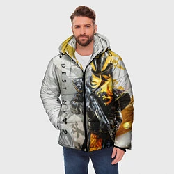 Куртка зимняя мужская DESTINY, WARLOCK, цвет: 3D-светло-серый — фото 2