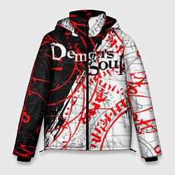 Куртка зимняя мужская DEMONS SOULS, цвет: 3D-черный