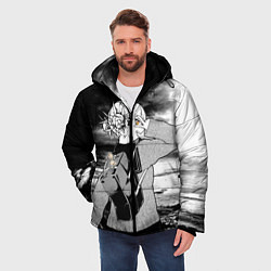 Куртка зимняя мужская Химико Тога, цвет: 3D-черный — фото 2