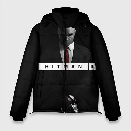 Мужская зимняя куртка Hitman 3 / 3D-Светло-серый – фото 1