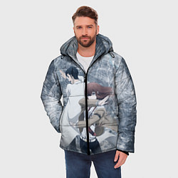 Куртка зимняя мужская Врата Штейна, цвет: 3D-красный — фото 2