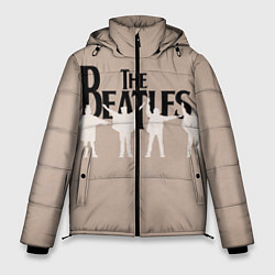 Куртка зимняя мужская The Beatles, цвет: 3D-черный