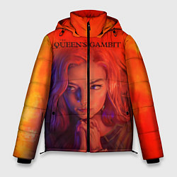 Куртка зимняя мужская Queens Gambit Ход Королевы, цвет: 3D-красный