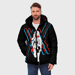Куртка зимняя мужская Любимый во Франксе: XX, цвет: 3D-светло-серый — фото 2