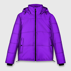 Куртка зимняя мужская Фиолетовый, цвет: 3D-черный