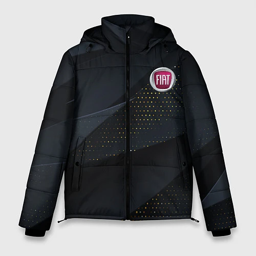 Мужская зимняя куртка FIAT ФИАТ S / 3D-Светло-серый – фото 1
