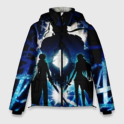 Куртка зимняя мужская Sword Art Online Кирито Асуна, цвет: 3D-светло-серый