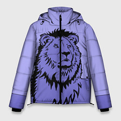 Куртка зимняя мужская Царь зверей, цвет: 3D-черный