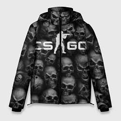 Куртка зимняя мужская CS:GO Catacombs Катакомбы, цвет: 3D-черный