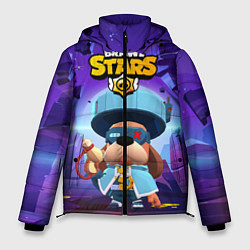 Куртка зимняя мужская Генерал Гавс brawl stars, цвет: 3D-черный