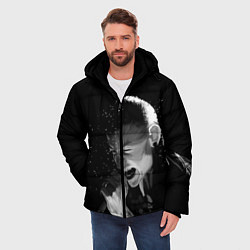 Куртка зимняя мужская LINKIN PARK, цвет: 3D-светло-серый — фото 2