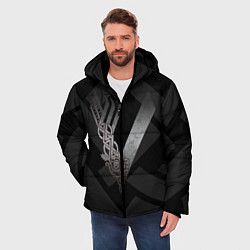 Куртка зимняя мужская ВИКИНГИ VIKINGS V, цвет: 3D-красный — фото 2