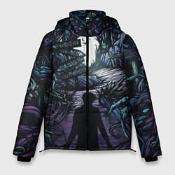 Куртка зимняя мужская Мистический Лес, цвет: 3D-черный