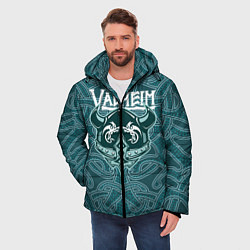 Куртка зимняя мужская Valheim, цвет: 3D-красный — фото 2