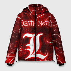 Куртка зимняя мужская ТЕТРАДЬ СМЕРТИ, цвет: 3D-красный