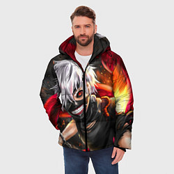 Куртка зимняя мужская ТОКИЙСКИЙ ГУЛЬ, цвет: 3D-красный — фото 2