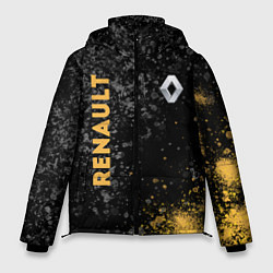 Куртка зимняя мужская Renault Брызги, цвет: 3D-черный