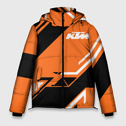 Куртка зимняя мужская KTM КТМ SPORT, цвет: 3D-черный