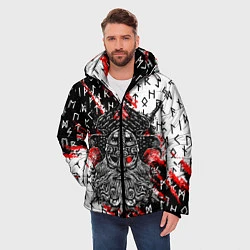 Куртка зимняя мужская БОГ ОДИН, цвет: 3D-светло-серый — фото 2