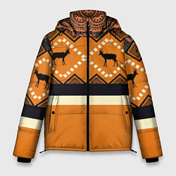 Куртка зимняя мужская Африканский Мотив, цвет: 3D-светло-серый