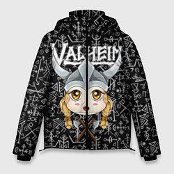 Куртка зимняя мужская Valheim Girl, цвет: 3D-светло-серый