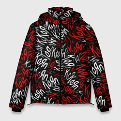 Куртка зимняя мужская KoЯn KoЯn KoЯn, цвет: 3D-светло-серый